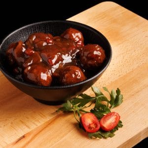Gehaktbal in Ketjapsaus