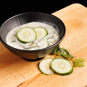 Komkommer salade