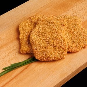 Senioren schnitzel gepaneerd